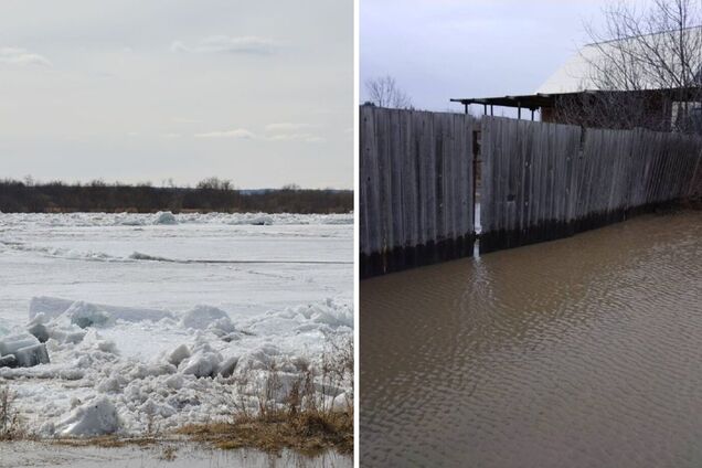 Не лише південь: сибірські регіони Росії також потерпають від паводку. Фото і відео
