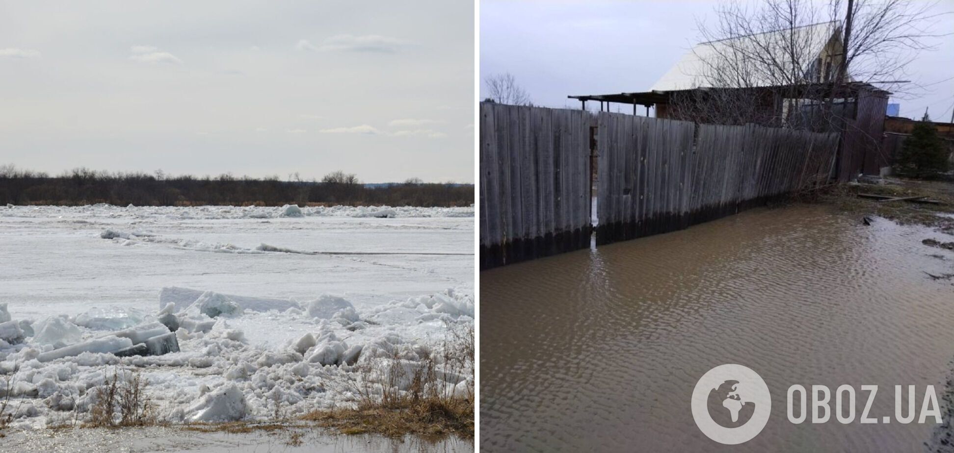 Не лише південь: сибірські регіони Росії також потерпають від паводку. Фото і відео