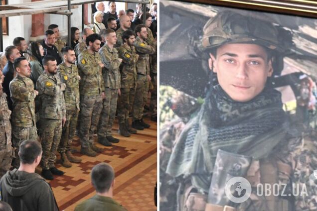 'Кроме войны, ничего не успел': в Луцке простились с 25-летним воином, погибшим за Украину. Фото
