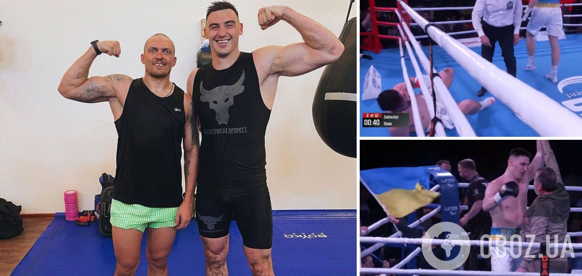 Непобедимый украинский супертяж выиграл чемпионский бой нокаутом, от которого соперник улетел за канаты. Видео