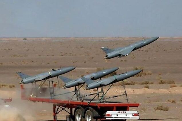 Иран запустил по Израилю сотни дронов-камикадзе и ракеты: ВВС Израиля, США и Британии начали на них охоту. Видео