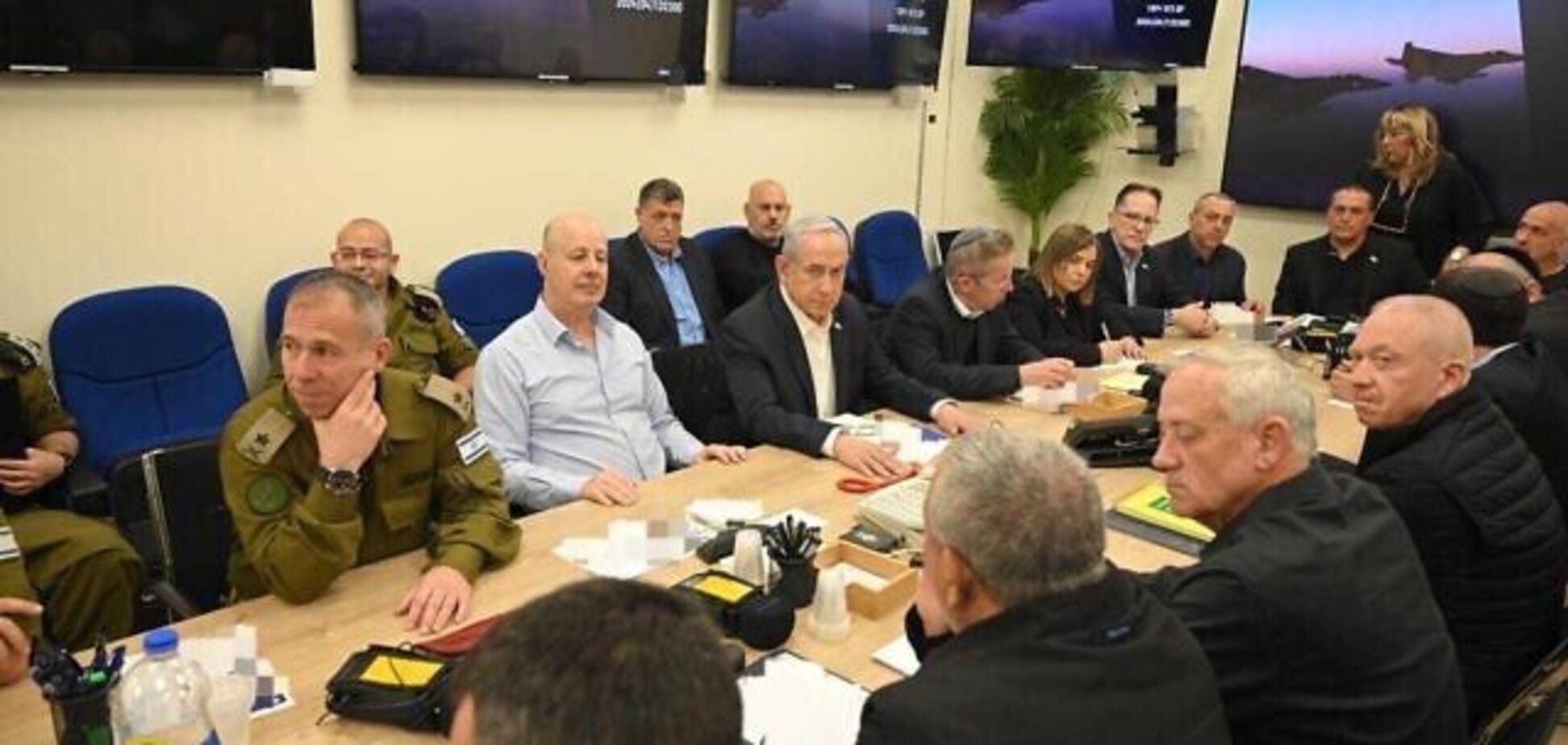 Нетаньягу скликав засідання військового кабінету в Тель-Авіві. Фото