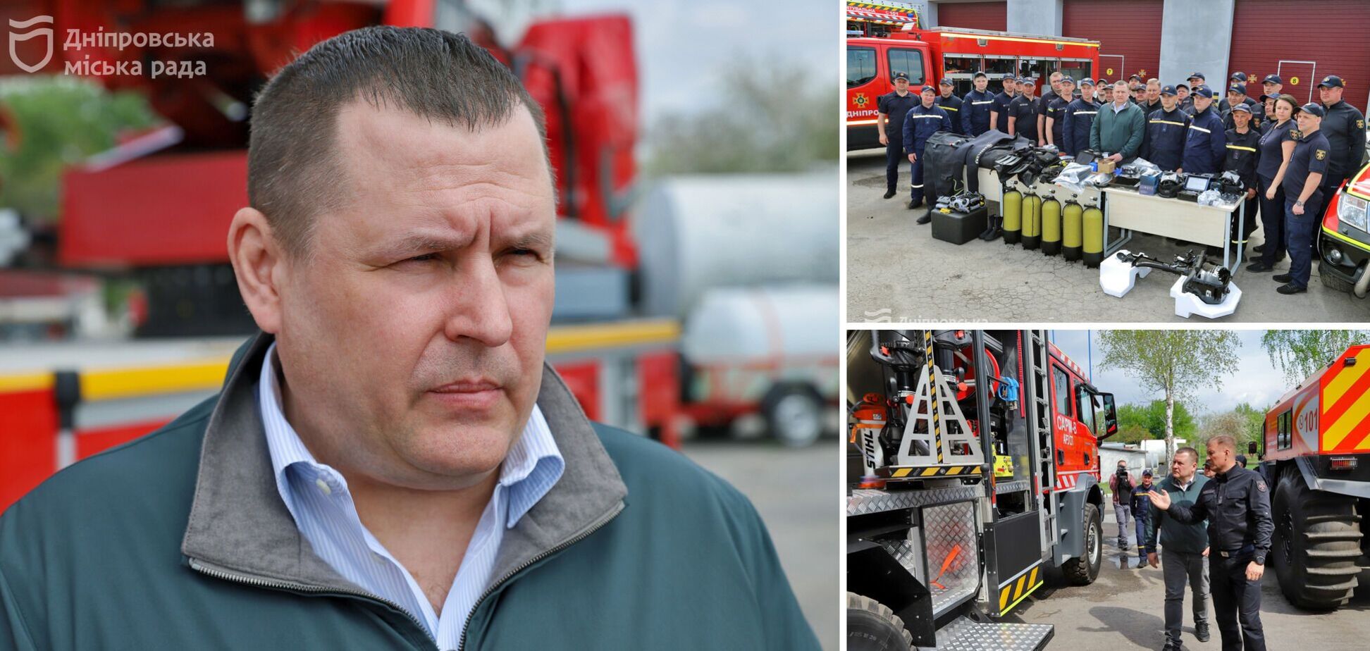 Они стоят на первой линии обороны: Филатов встретился с личным составом ГСЧС и заверил в дальнейшей помощи