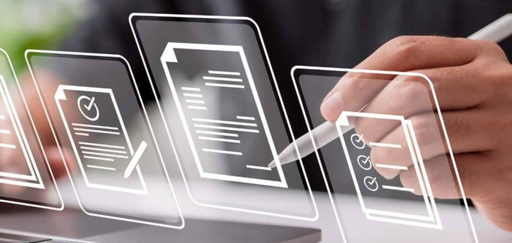 В Украине был введен новый формат документооборота