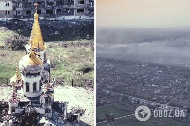 'Біль': українські військові показали, який вигляд має зруйнований окупантами Часів Яр. Відео