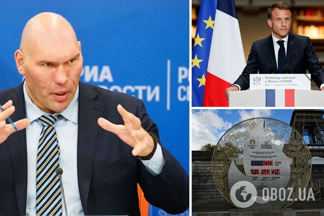 'Стоит заткнуться'. Валуев наехал на Макрона после его слов про Украину и Олимпиаду-2024