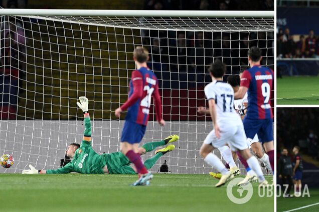 'Барселона' програла у неймовірному матчі з двома видаленнями, пенальті та п'ятьма голами та вилетіла з Ліги чемпіонів. Відео