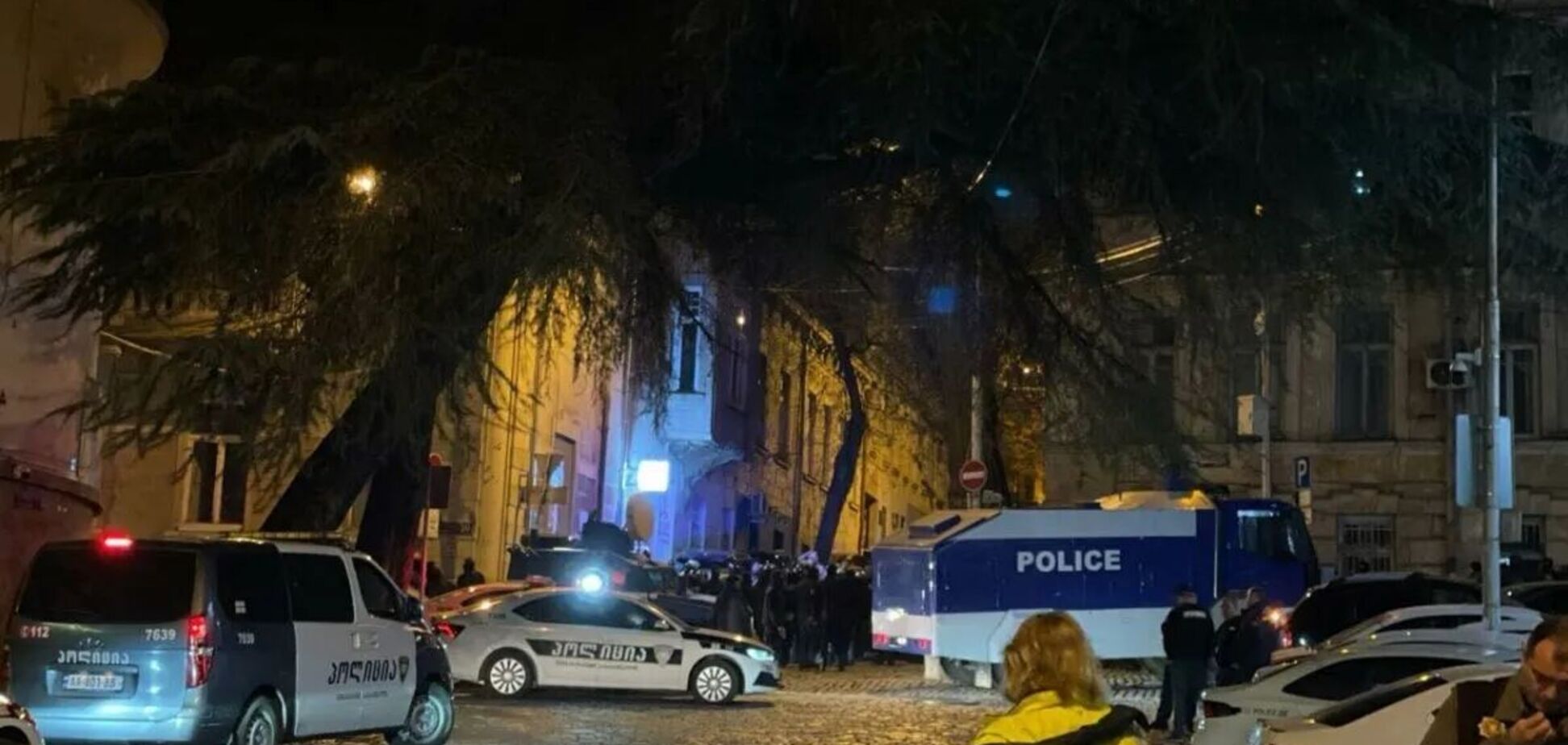 У Грузії тривають протести проти закону про 'іноагентів': силовики глушать зв'язок і використовують водомети. Відео