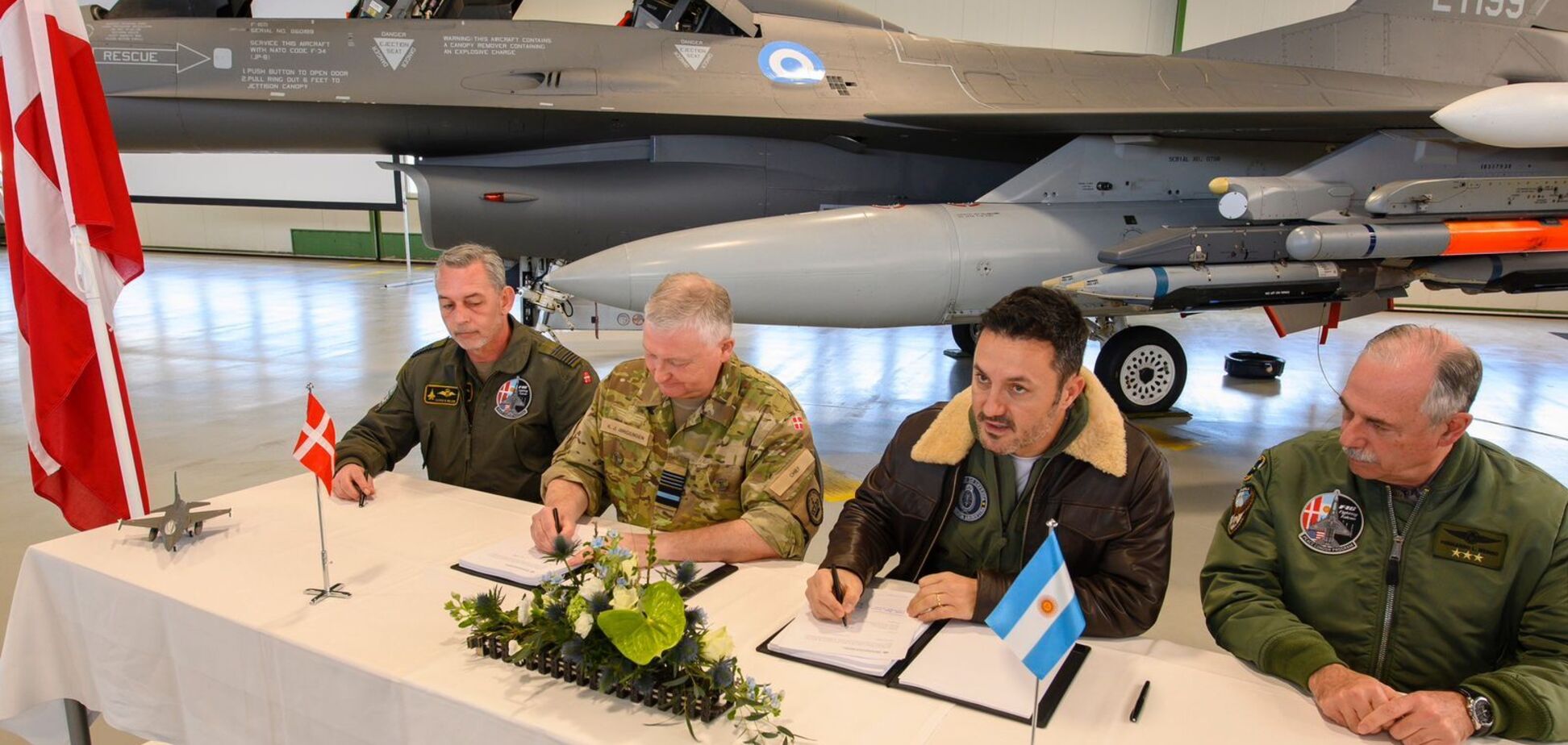 Дания продала Аргентине 24 истребителя F-16: что происходит