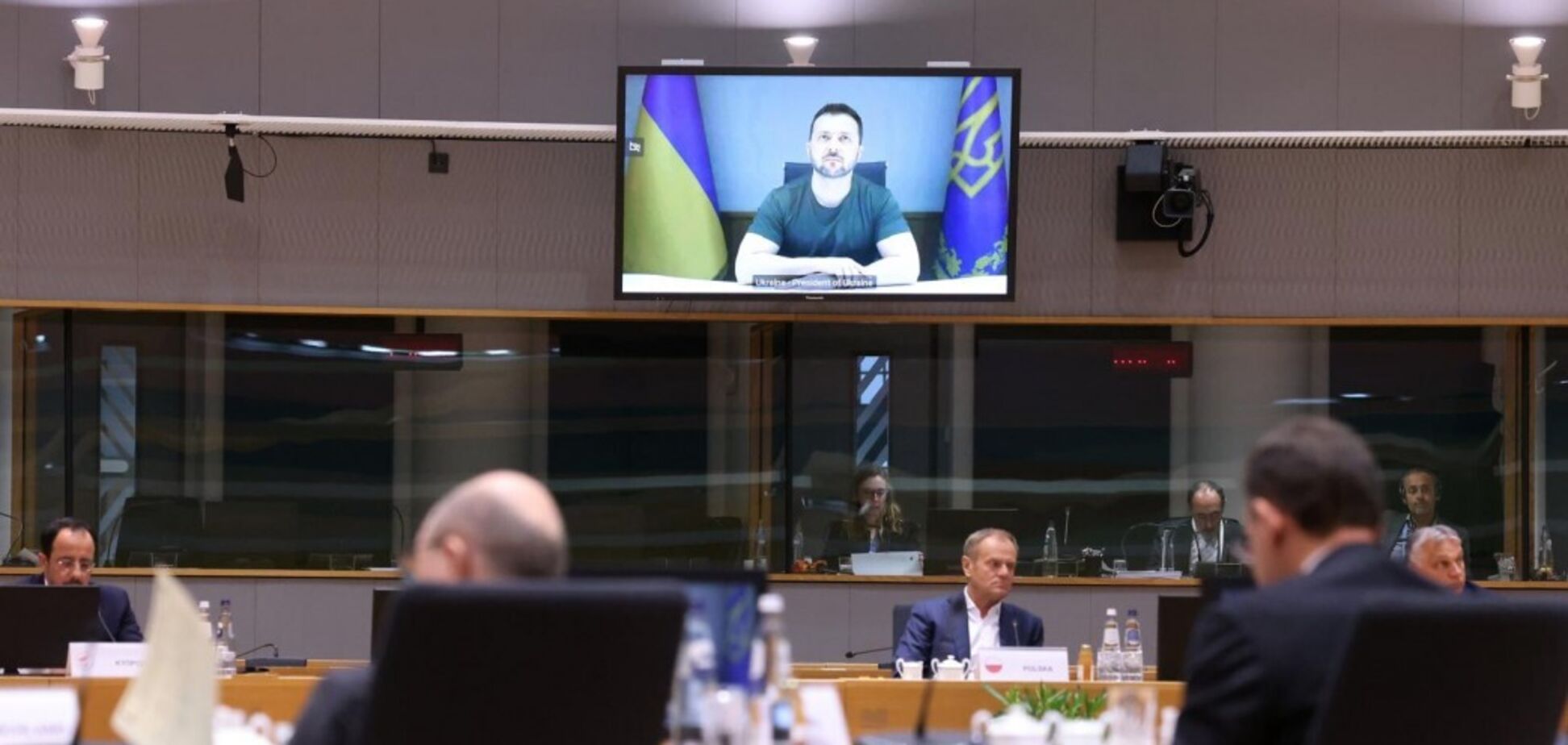 Зеленський виступив на спеціальному засіданні Євроради