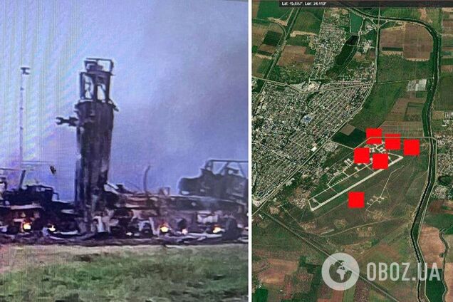 У ГУР оприлюднили повний список знищених у Джанкої цілей ворога