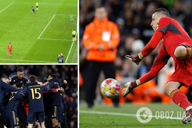 Крижана людина: відео реакції Луніна на перемогу в серії пенальті над 'Ман Сіті' набрало 4,5 млн переглядів