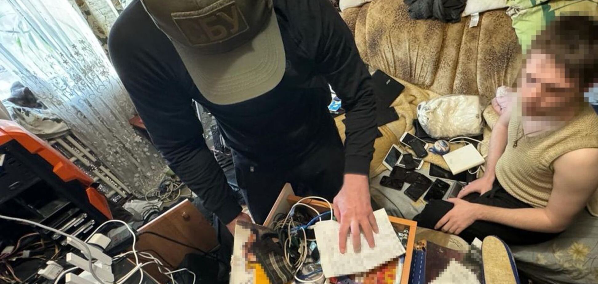 СБУ затримала інформатора РФ, який наводив російські ракети і дрони на Дніпро. Фото