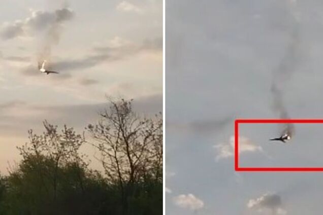 Момент падіння Ту-22М3 потрапив на відео: що відомо про винищувач, з якого РФ била по Україні