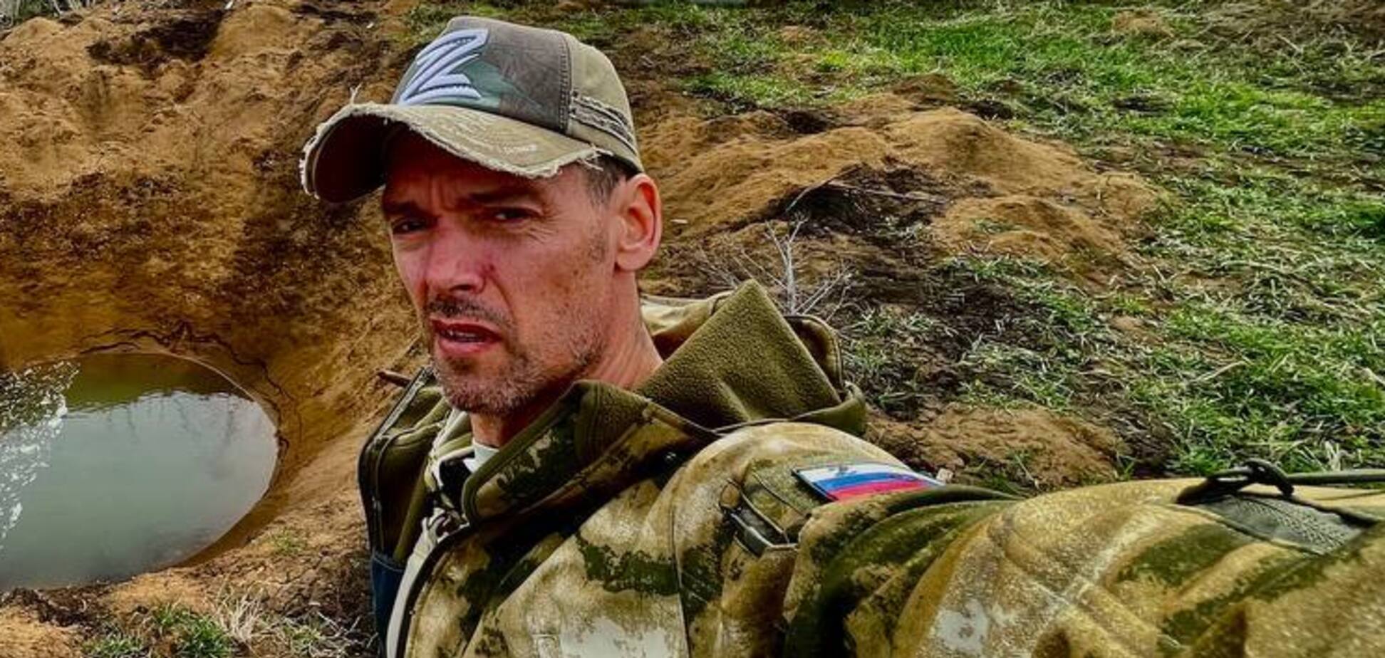 Актер фильма 'Виват, гардемарины!', приехавший убивать украинцев, получил ранение на фронте