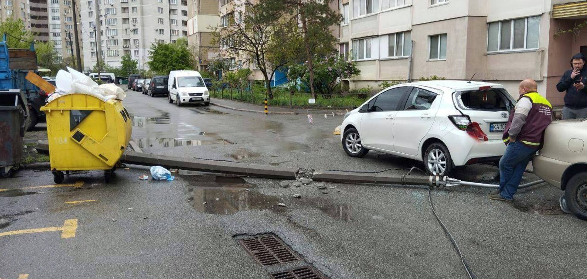 Аварія сталась на вулиці Олександра Кошиця