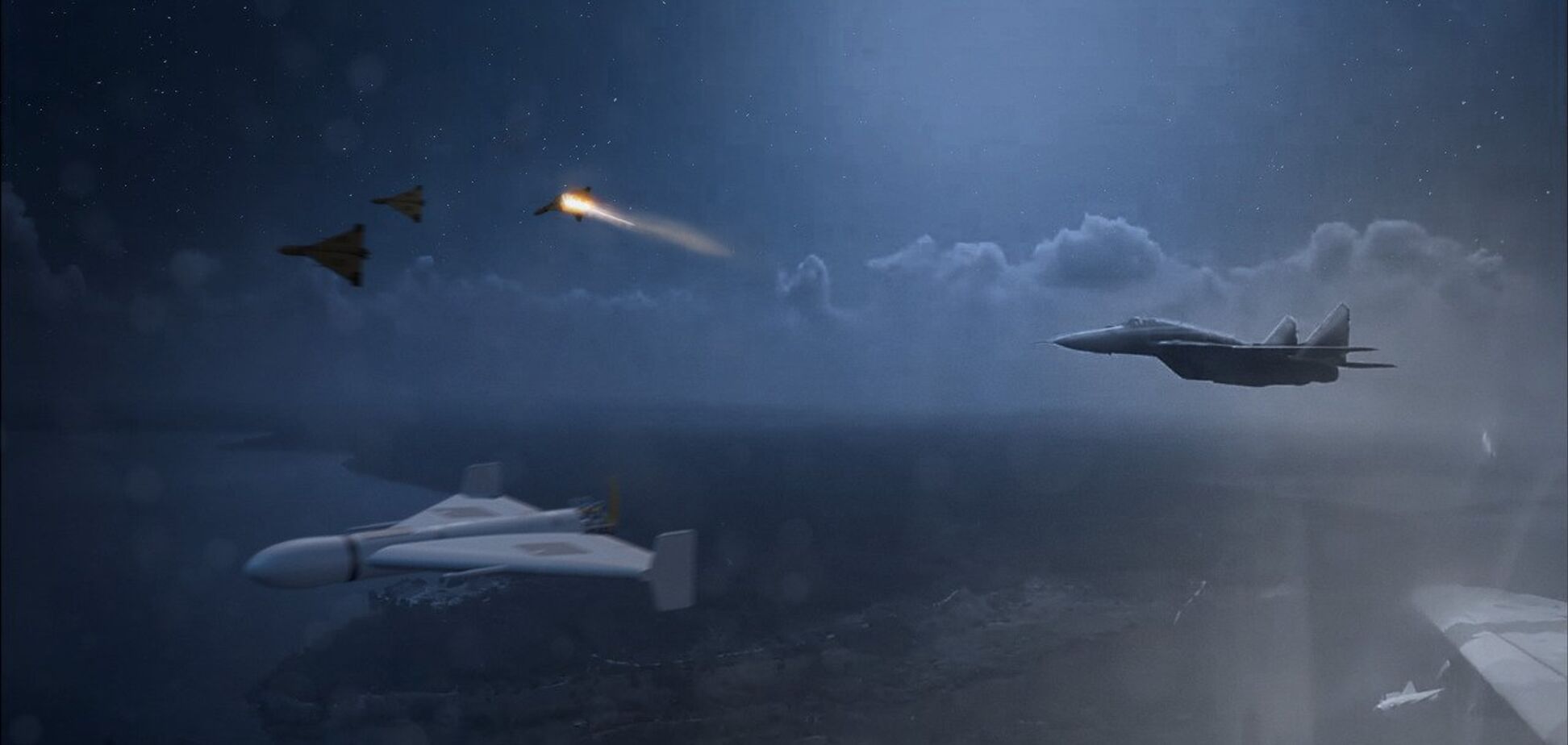 Окупанти вночі атакували Одещину: цілили по критичній інфраструктурі