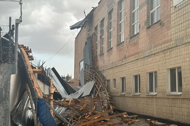 Буря на Київщині