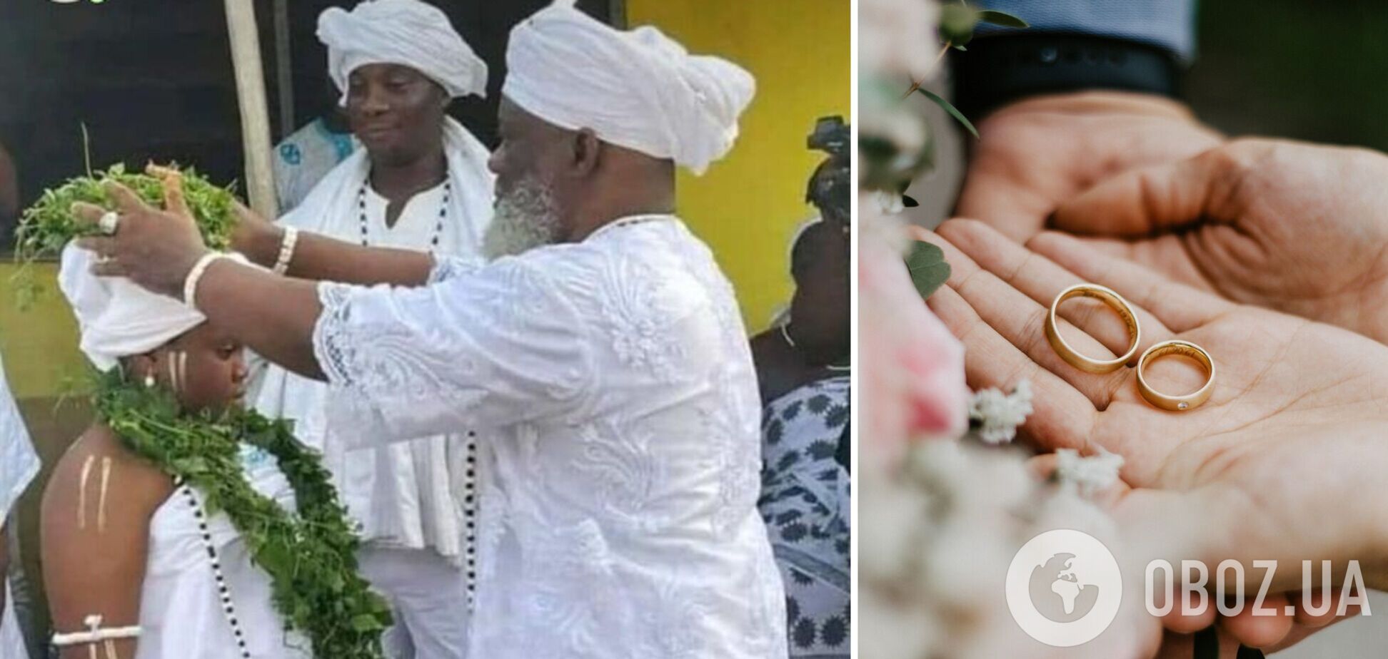 В Гане 63-летний священник женился на 12-летней девушке: мужчина выбрал невесту, когда ей было всего 6. Фото и подробности