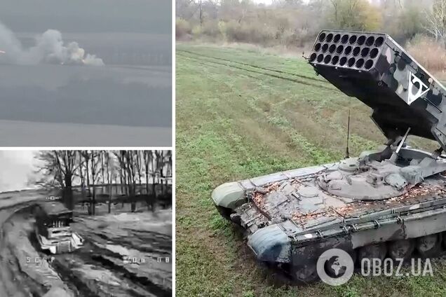 Полювання за пекельною зброєю ворога: дрони 63-ї бригади спалили російський 'Солнцепек'. Відео
