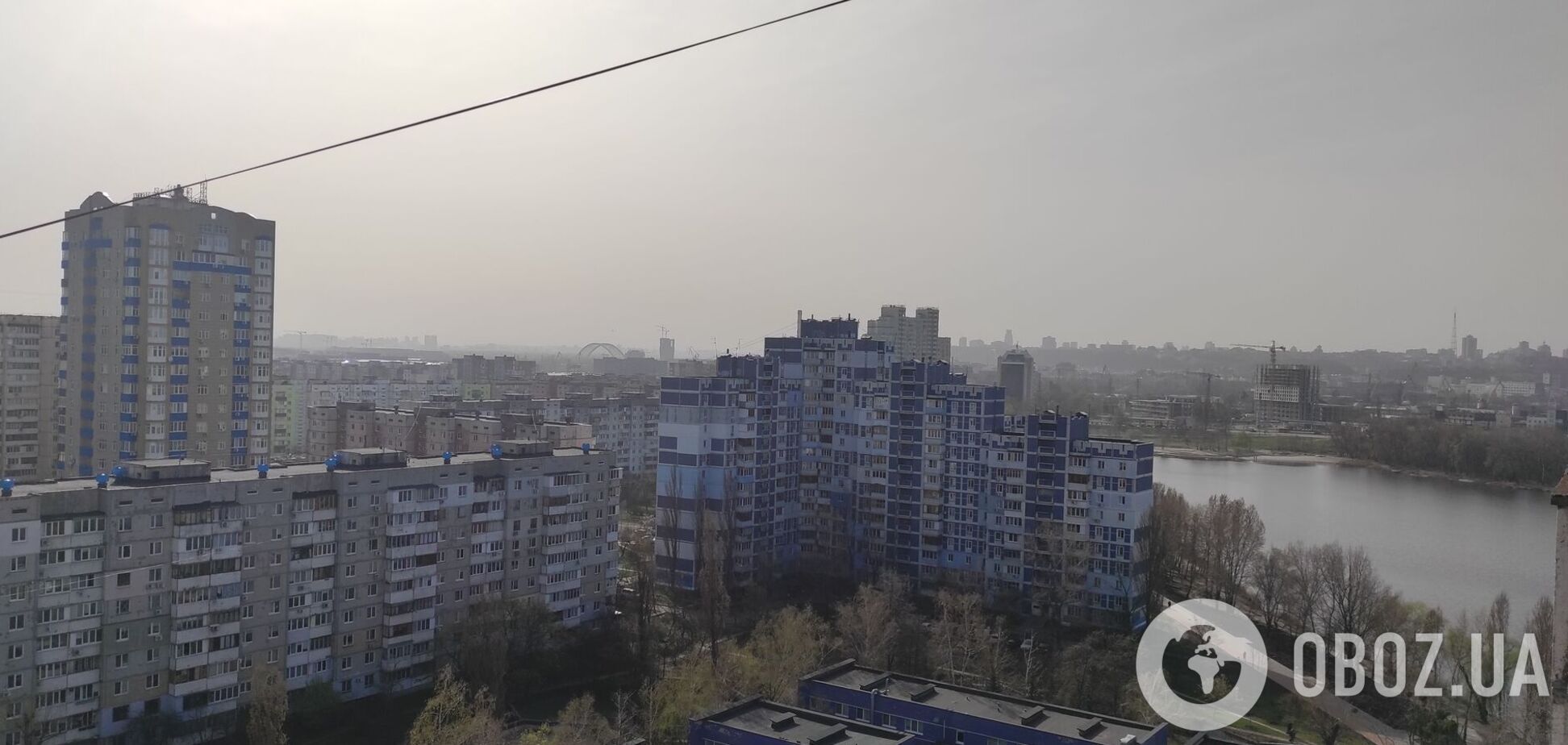 В Киеве снова зафиксировали ухудшение качества воздуха из-за пыли