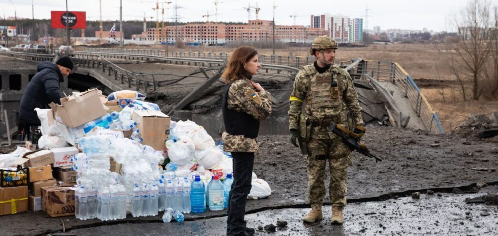 Окупація Київщини: Марина Порошенко згадала, як два роки тому допомагала евакуювати людей під обстрілами