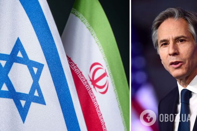 'США не причетні': Блінкен прокоментував ізраїльський удар по Ірану
