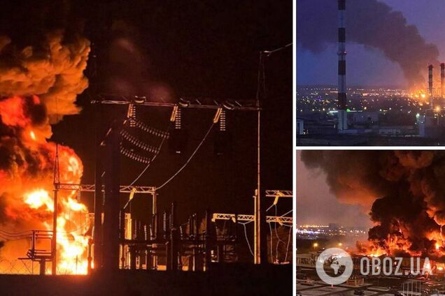 'Это была совместная операция СБУ, ГУР и ССО': дроны поразили три электроподстанции и базу хранения горючего в России