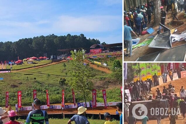 На автоперегонах у Шрі-Ланці автомобіль врізався у натовп глядачів. Багато загиблих та поранених. Відео