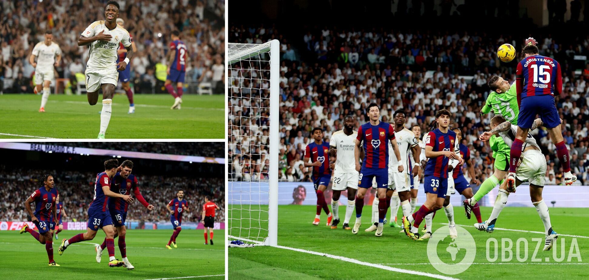 'Реал' на последней минуте вырвал победу у 'Барселоны' в Эль-класико. Видео
