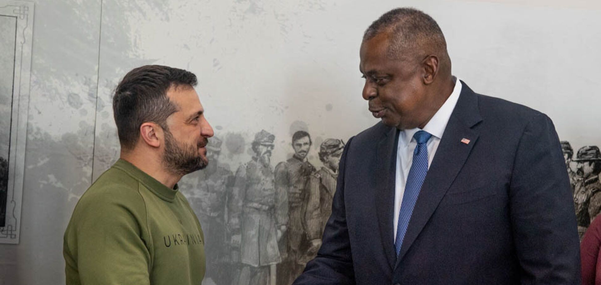 Владимир Зеленский и Ллойд Остин