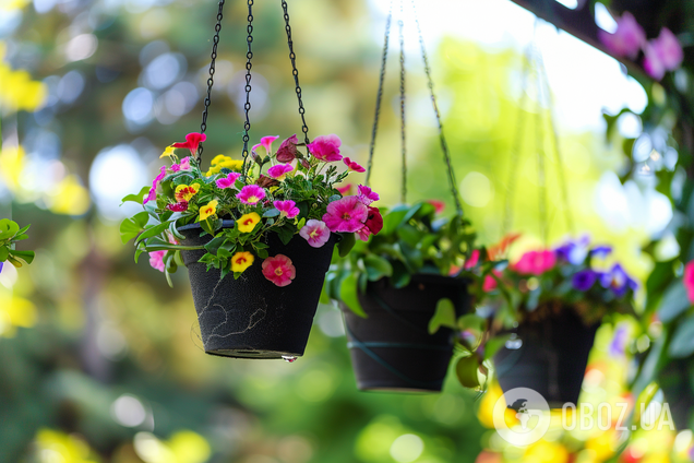Як прикрасити подвір’я на заздрість усім сусідам: найкращі квіти для підвісних горщиків