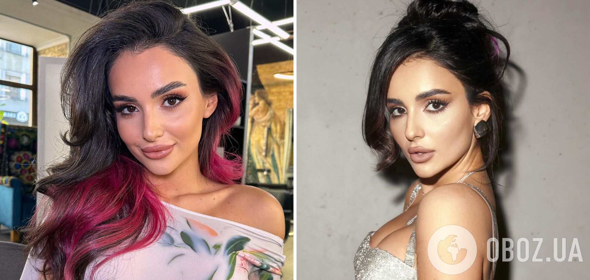 Белая челка, розовые пряди и наращенные волосы: как менялась Анна Тринчер всего за неделю. Фото и видео