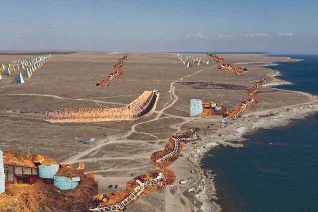 Оккупанты в Крыму возвели еще более 100 км фортификаций: перерыли заповедники и природные парки