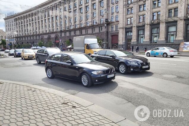 В Киеве на дорогах образовались утренние пробки