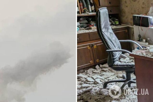 Окупанти завдали удару по місцю зберігання виведених з ладу авто в Одесі, є постраждала. Фото