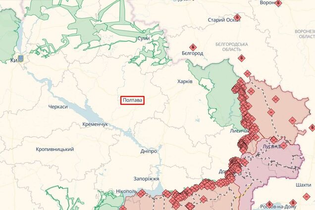Оккупанты атаковали Полтавщину: что известно