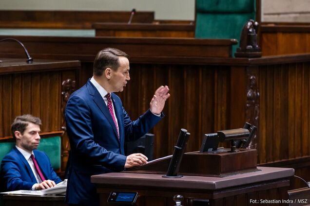 Выступление Радослава Сикорского