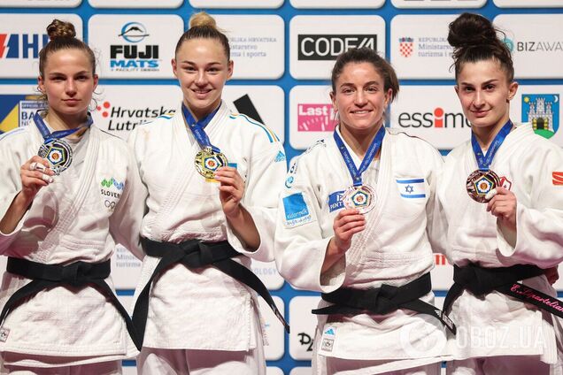 Дар'я Білодід виграла чемпіонат Європи з дзюдо. Відео найкращих моментів фіналу та церемонії нагородження