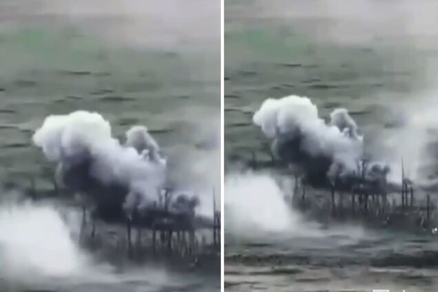 Працювала 100-мм гармата: українські прикордонники зупинили штурм окупантів на Харківщині. Відео