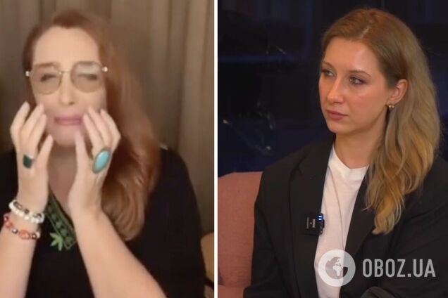 Сніжана Єгорова з істеричним 'плачем' і лайкою накинулася на проукраїнську доньку Стасю Ровінську та назвала українців 'психічно хворими'