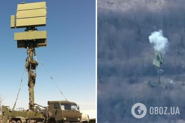 ГУР ударило по новейшей радиолокационной станции РФ 'Подлет' за 5 миллионов долларов. Видео