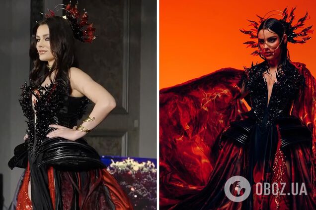Символическое платье украинки покорило жюри 'Miss Eco International-2024' и вывело Ангелину Усанову в топ-3: какой смысл скрывает образ