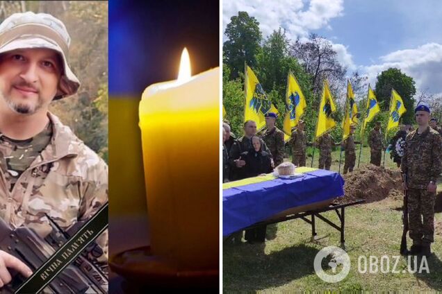 Попри поранення до останнього подиху захищав Україну: на Київщині попрощалися із Героєм-азовцем
