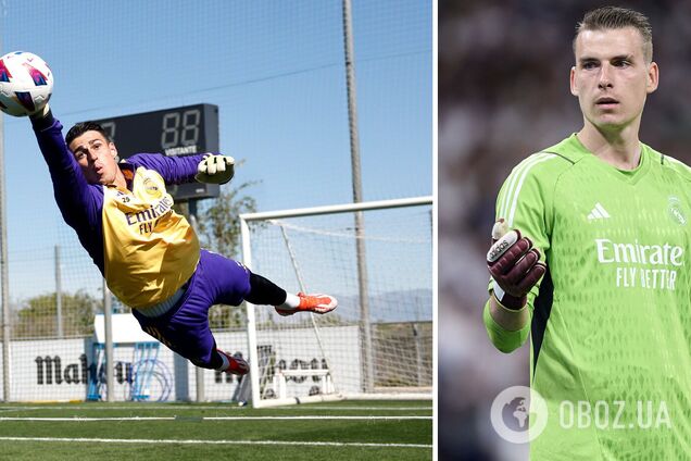'Реал' не позволил сыграть голкиперу сборной Украины. Его конкурент отбил все удары в матче. Видео
