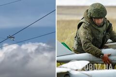 Як-52 помогал в ликвидации дронов ВС РФ