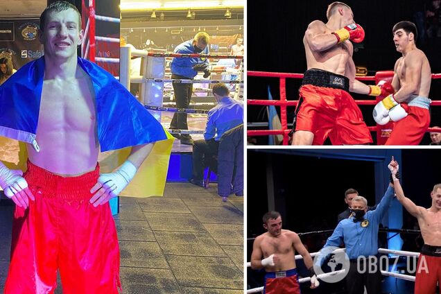Суперник непереможного українського боксера відмовився продовжувати бій, віддавши чемпіонський пояс. Відео