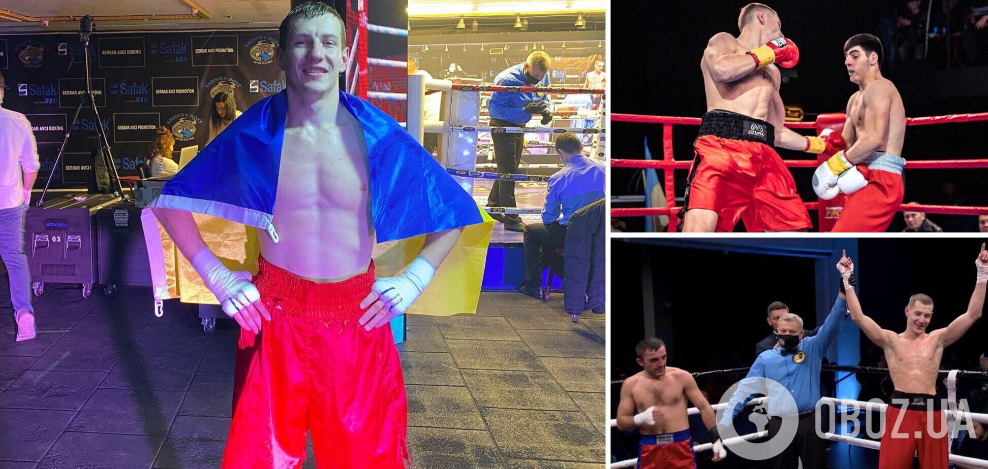 Суперник непереможного українського боксера відмовився продовжувати бій, віддавши чемпіонський пояс. Відео