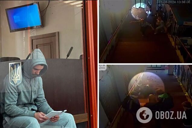 Трагедію зафіксувала камера відеоспостереження