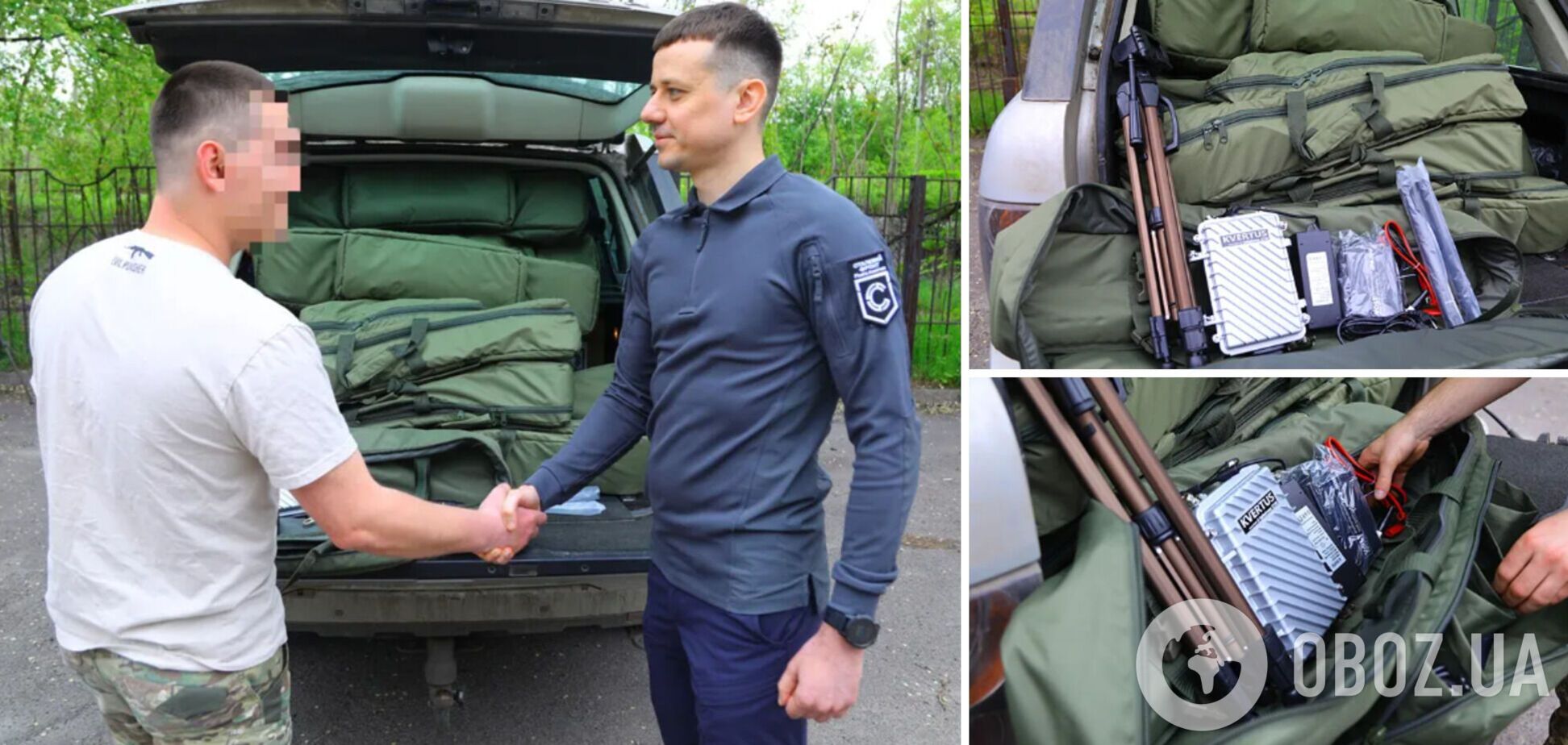 Бійці на Запорізькому напрямку отримали РЕБи від 'Сталевого фронту'